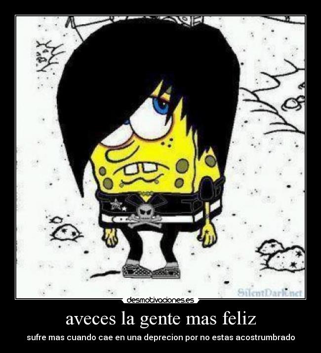 aveces la gente mas feliz - 