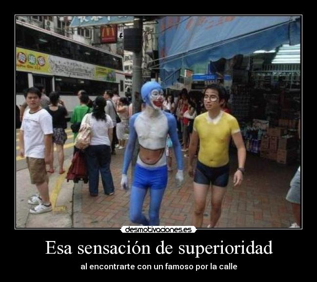 Esa sensación de superioridad - 