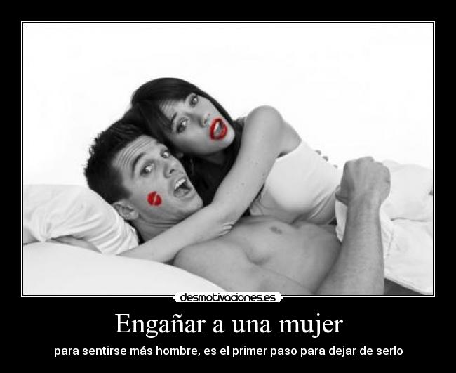 carteles mujer infidelidad desmotivaciones