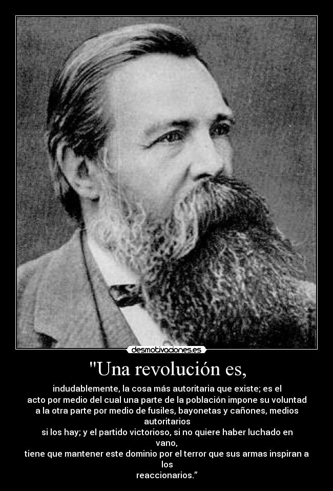 Una revolución es, - 