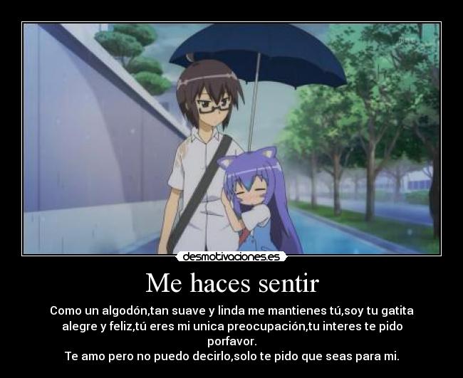 Me haces sentir - 