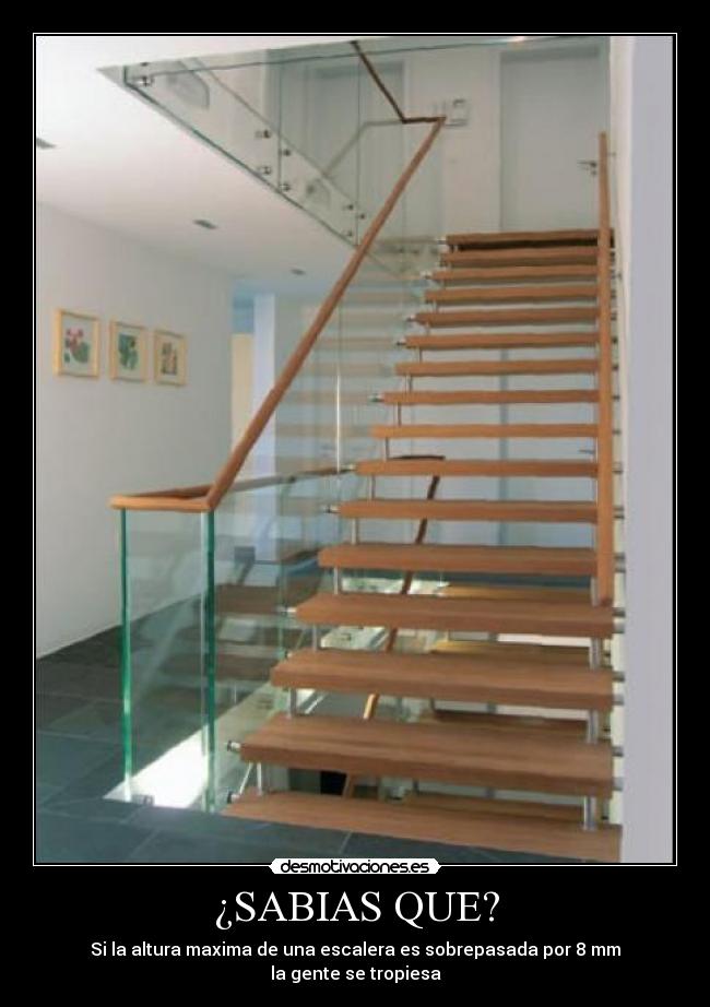 carteles escalera altura maxima sobrepasada desmotivaciones