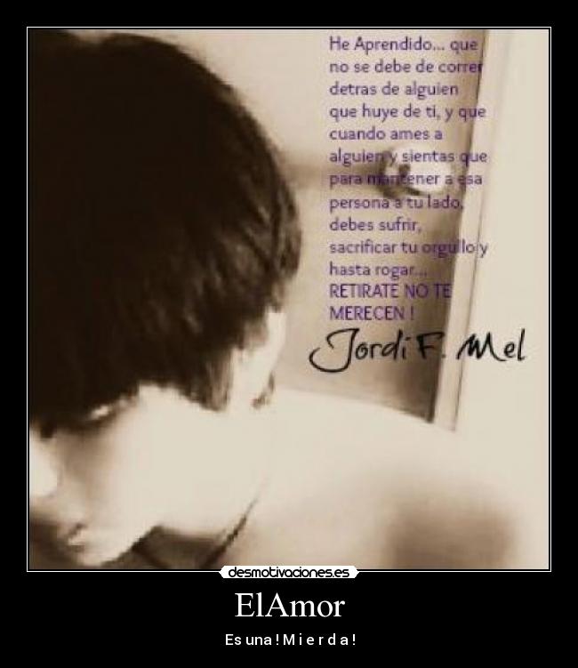 ElAmor - Es una ! M i e r d a !