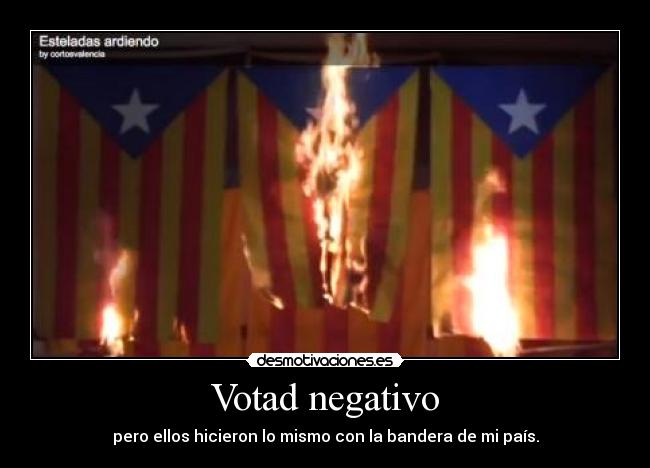 carteles votad negativo desmotivaciones