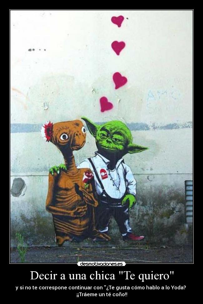 Decir a una chica Te quiero - 