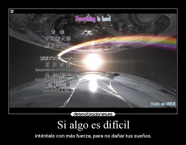 Si algo es difícil - 