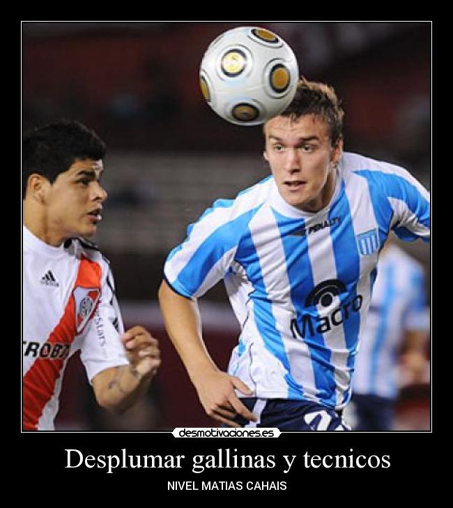 carteles racing river desmotivaciones