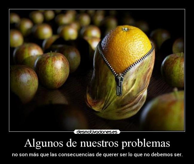 Algunos de nuestros problemas -