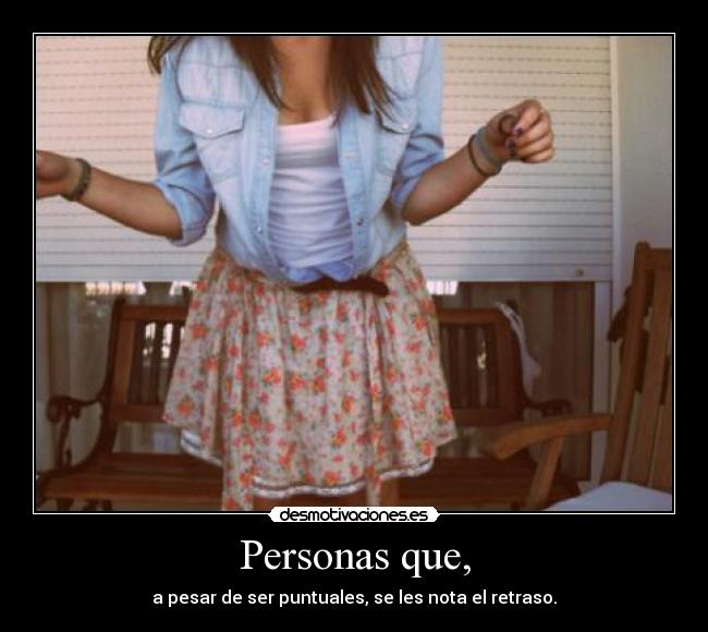 Personas que, - 