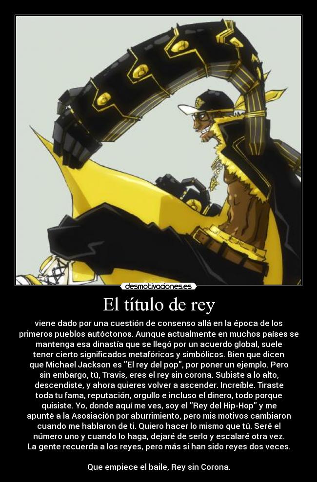 El título de rey - 