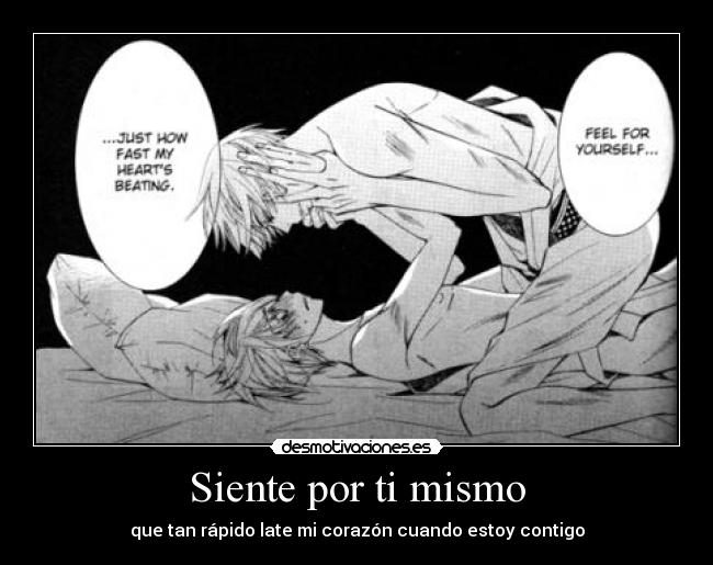 Siente por ti mismo -