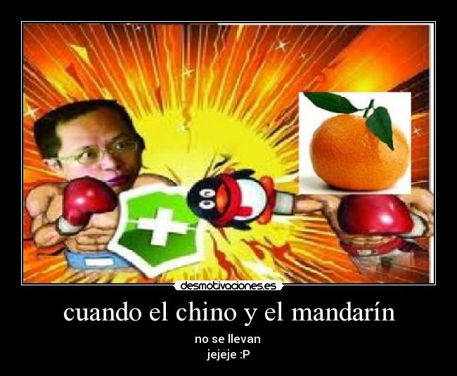 cuando el chino y el mandarín -