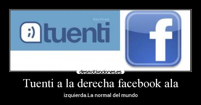 Tuenti a la derecha facebook ala -
