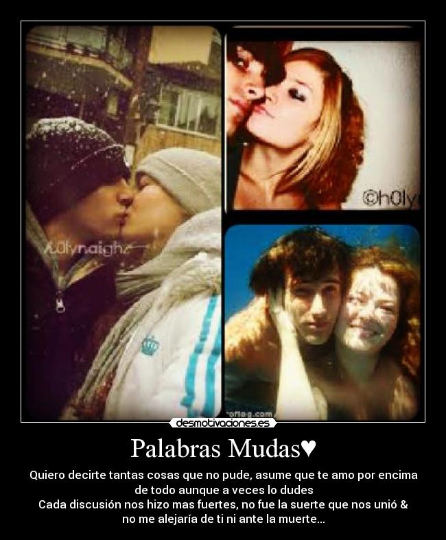 Palabras Mudas♥ - 