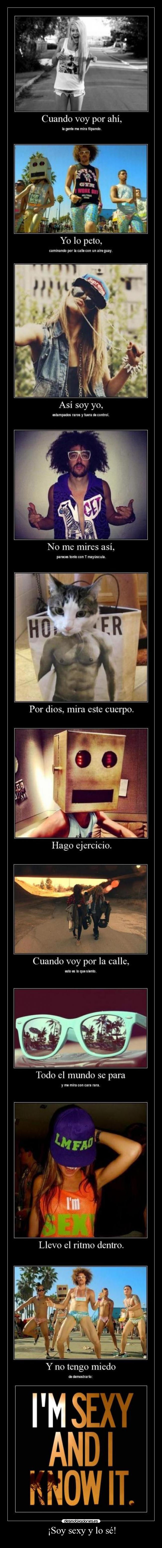 carteles zai soy secsi se lmfao traduccion media inventada para mis locas sexys hasta domingo desmotivaciones