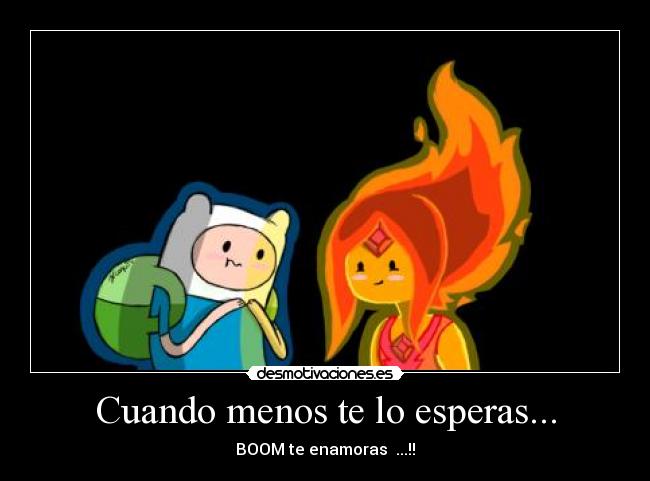 Cuando menos te lo esperas... - BOOM te enamoras ♥...!!