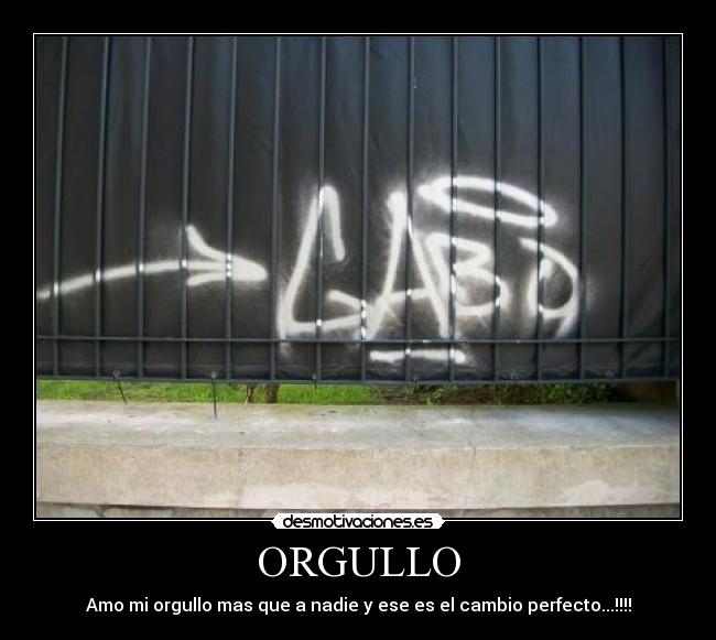 ORGULLO -