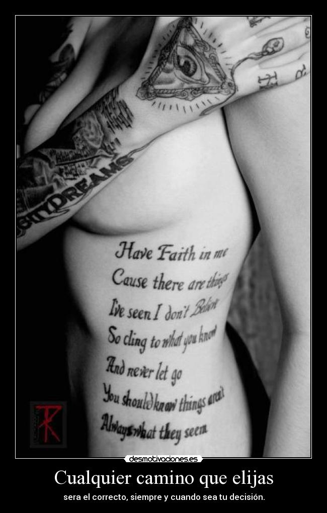 Cualquier camino que elijas -