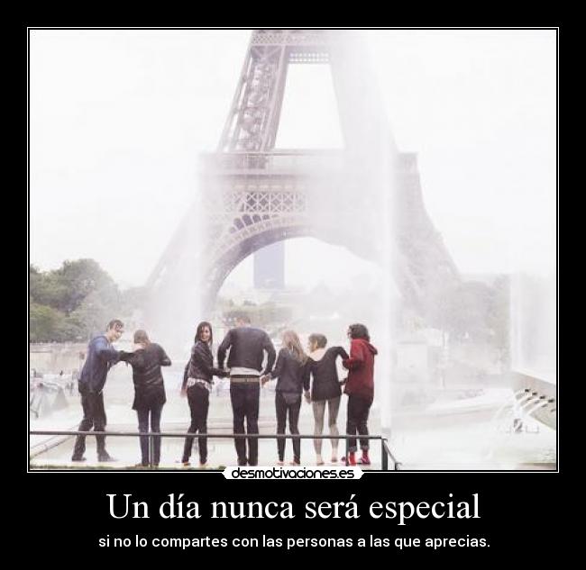 Un día nunca será especial - 
