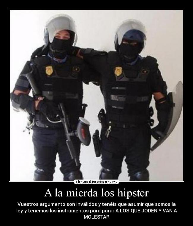 A la mierda los hipster - 