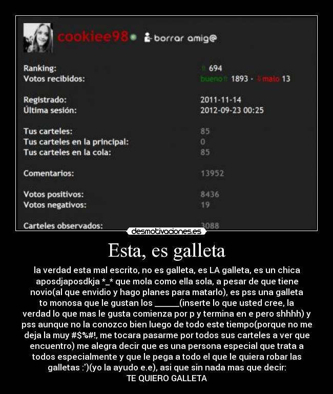 carteles cooki98 monos voladores alrededor casa galleta tranquilos solo van secuestrar desmotivaciones