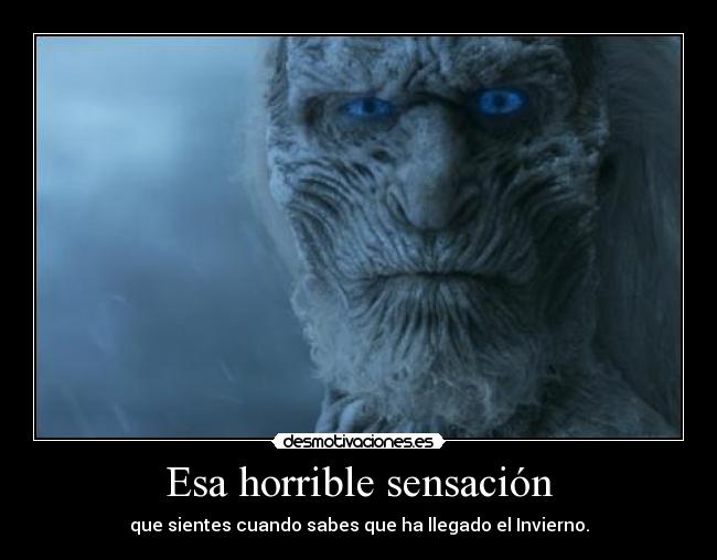 Esa horrible sensación - 