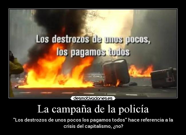 La campaña de la policía - 