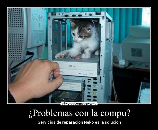 ¿Problemas con la compu? -