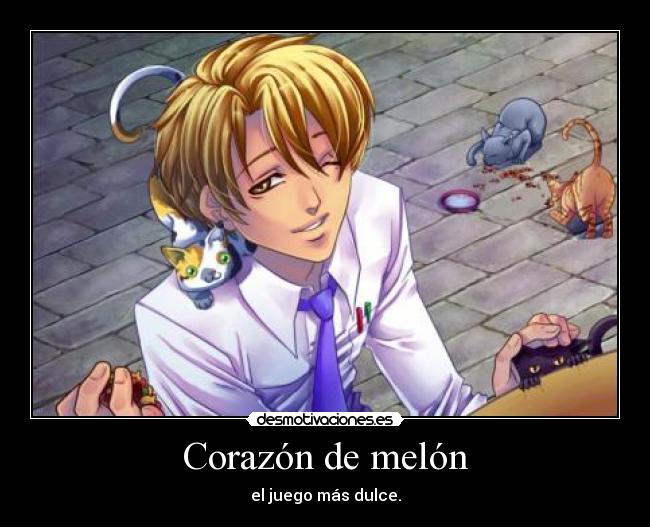 carteles corazon corazon melon juego mas dulce desmotivaciones