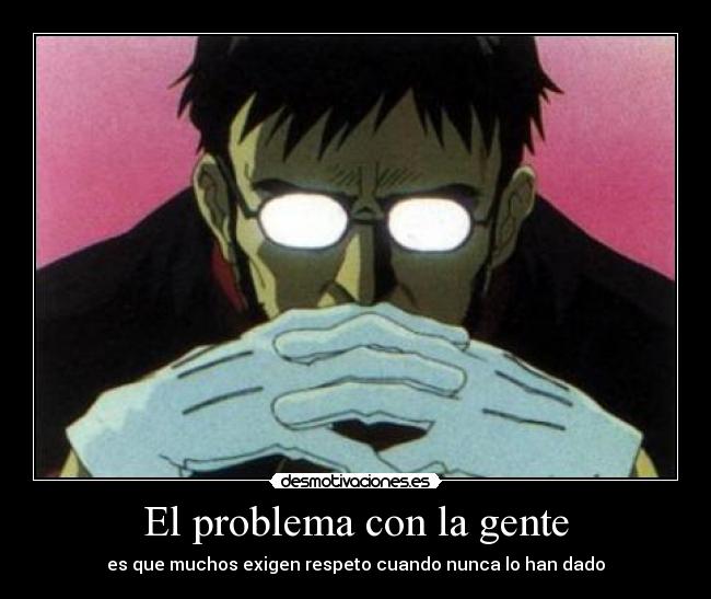 El problema con la gente - 