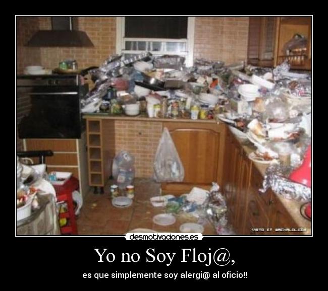 Yo no Soy Floj@, - es que simplemente soy alergi@ al oficio!!