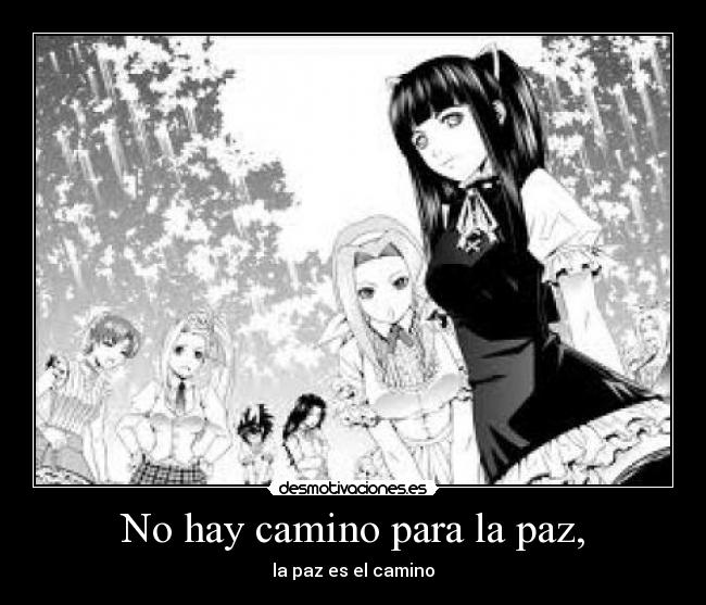 No hay camino para la paz, - 