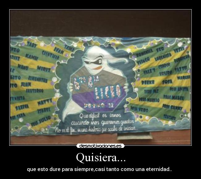 carteles 6to 8va promo 2012 liceo desmotivaciones