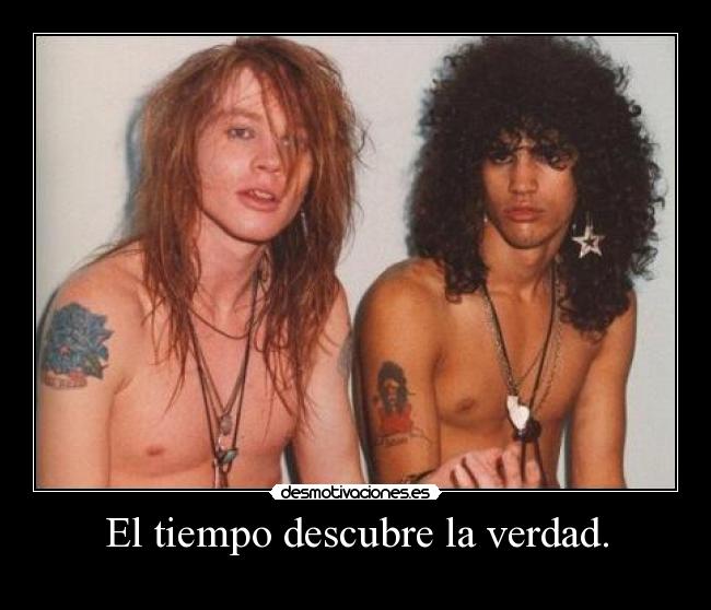 El tiempo descubre la verdad. - 