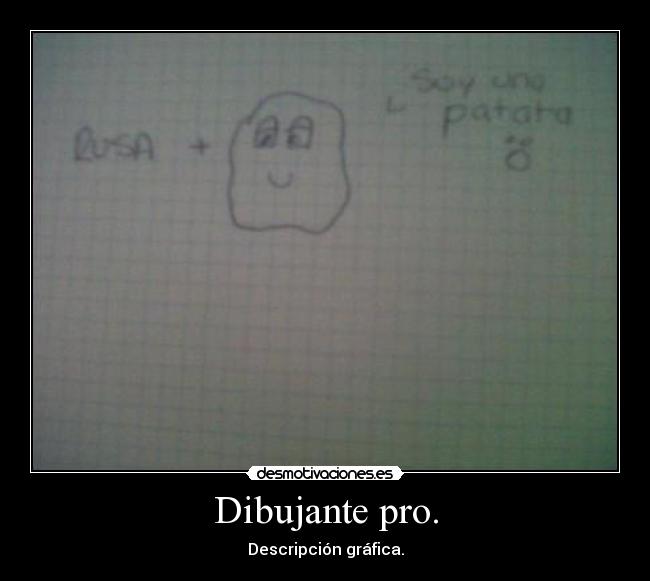 Dibujante pro. - Descripción gráfica.