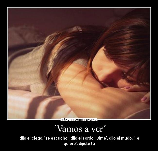 ´Vamos a ver´ - 