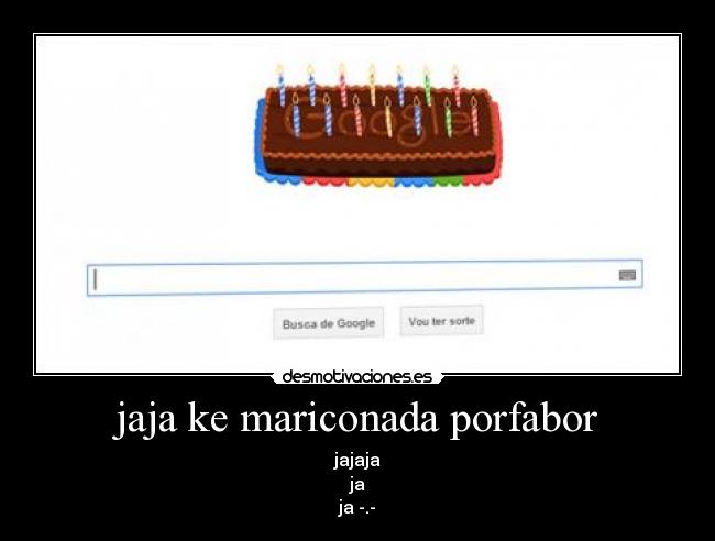 jaja ke mariconada porfabor -