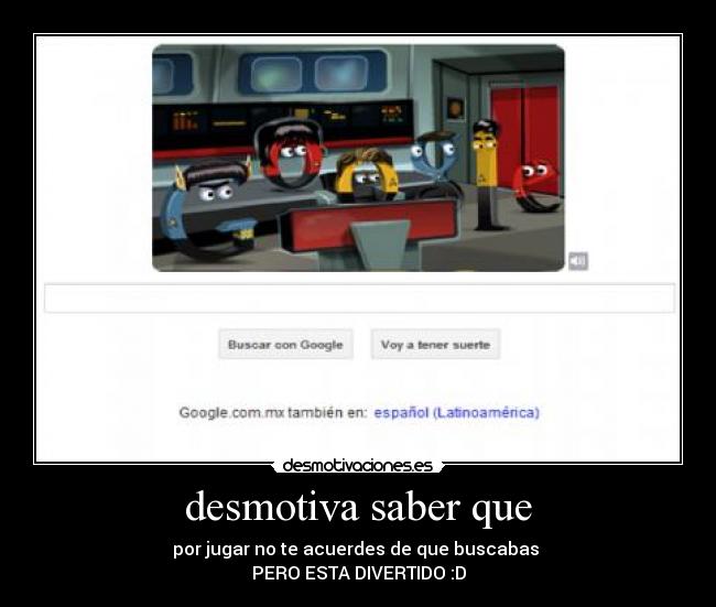 desmotiva saber que -