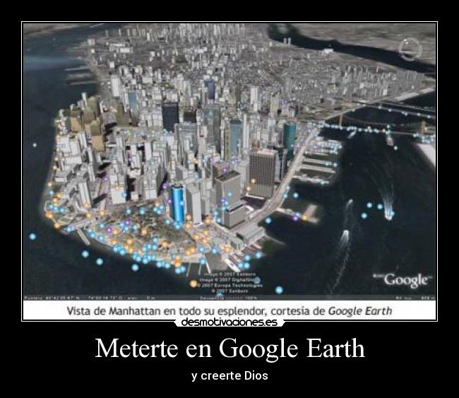 Meterte en Google Earth - 