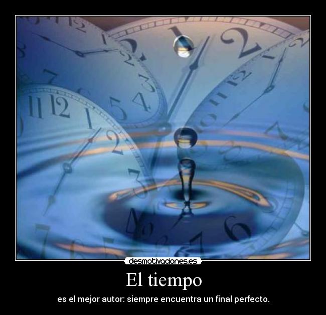 El tiempo -