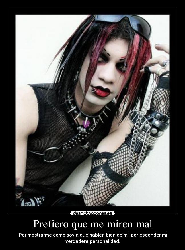 Prefiero que me miren mal - 