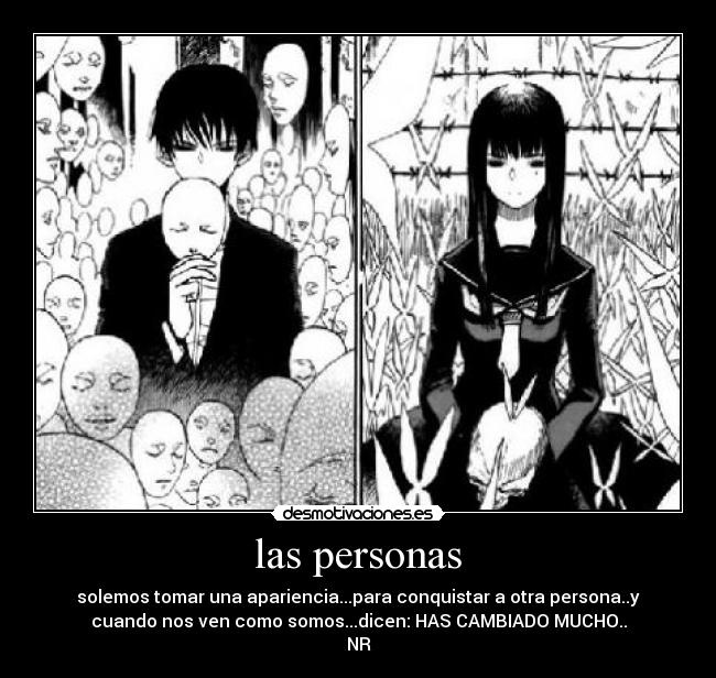 las personas - 