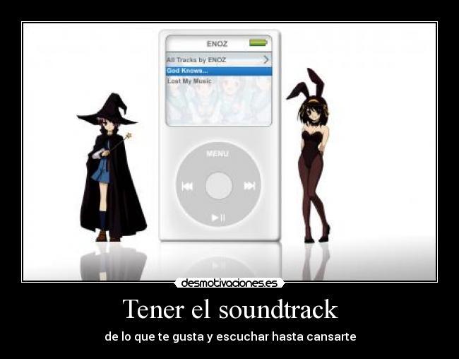 Tener el soundtrack - 