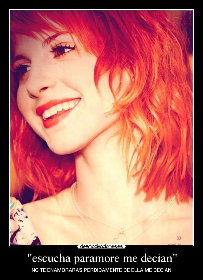 escucha paramore me decian - 