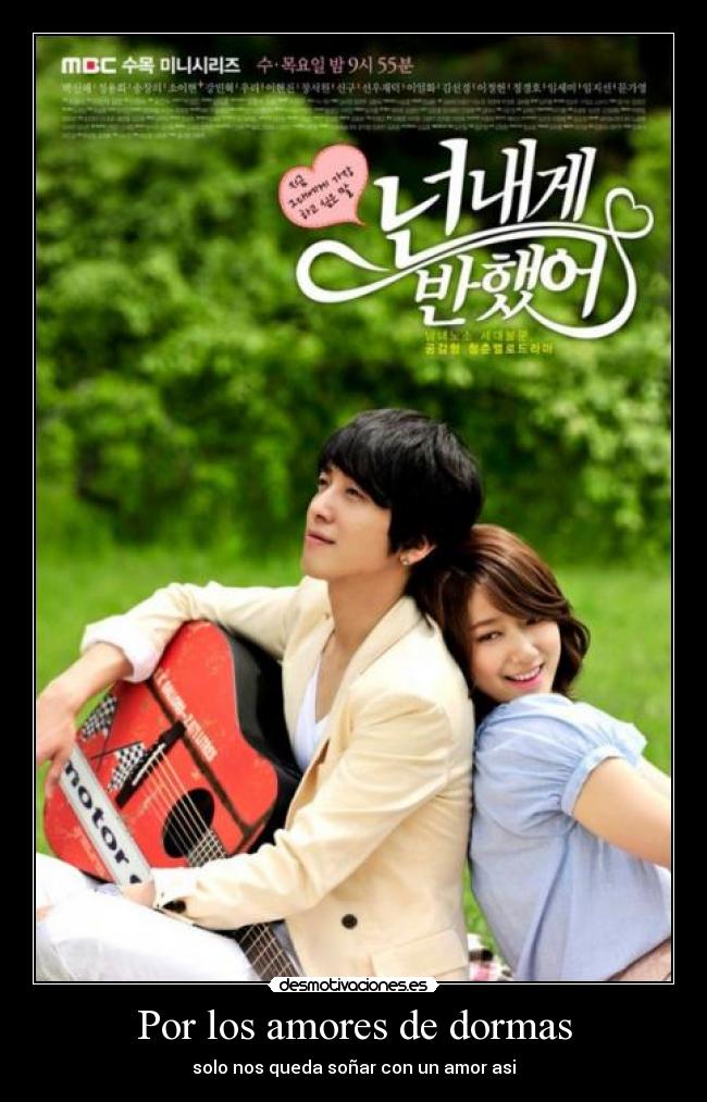 Por los amores de dormas - solo nos queda soñar con un amor asi