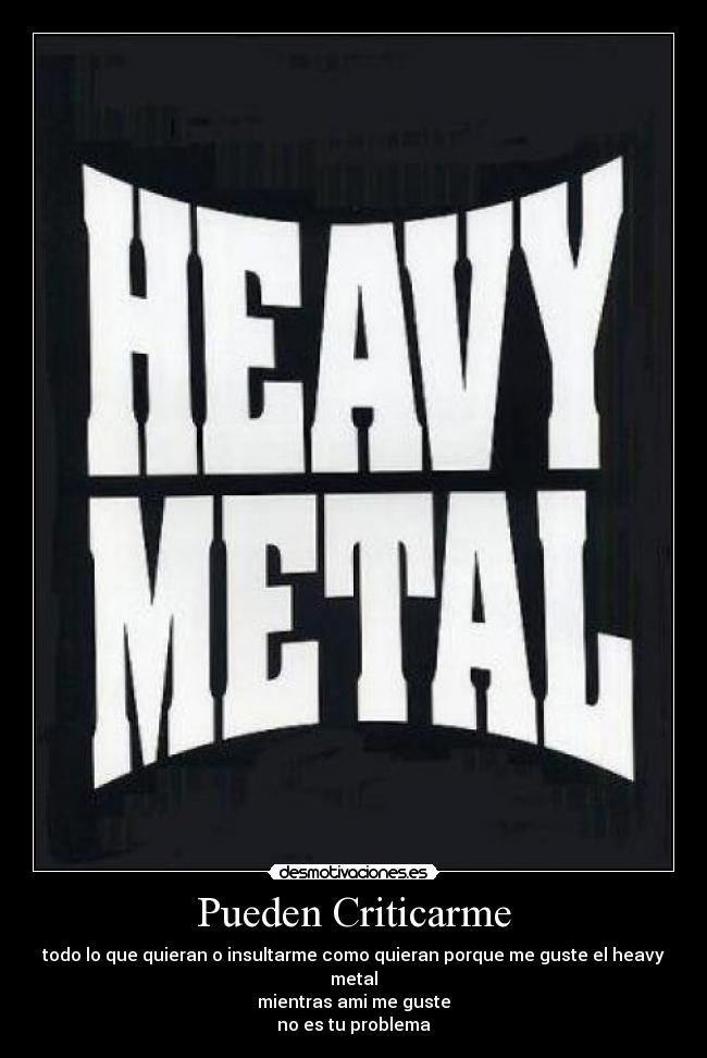 Pueden Criticarme -