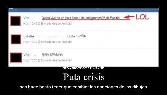 Puta crisis -
