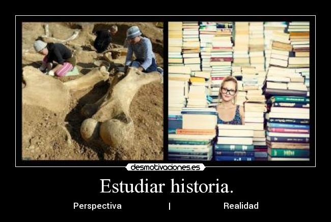 Estudiar historia. - 