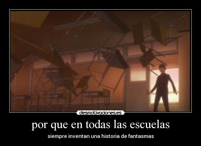 por que en todas las escuelas -