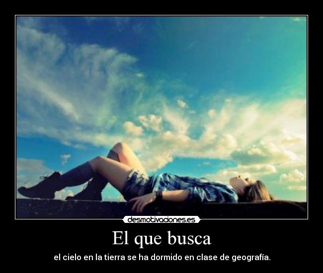 El que busca -